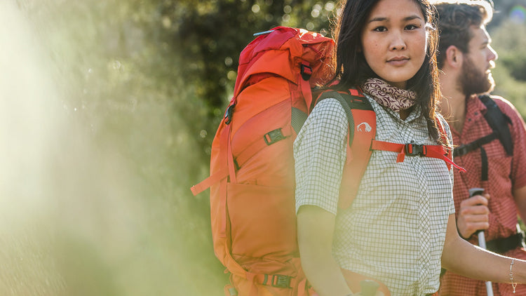 comfortable womens hike tramping pack NZ