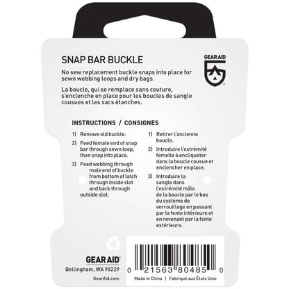 Gear Aid Dual Snap Bar Buckle