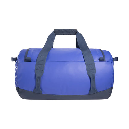 Back view of the Tatonka Basic Barrel 45 L in matte blue | TADI.6980.410